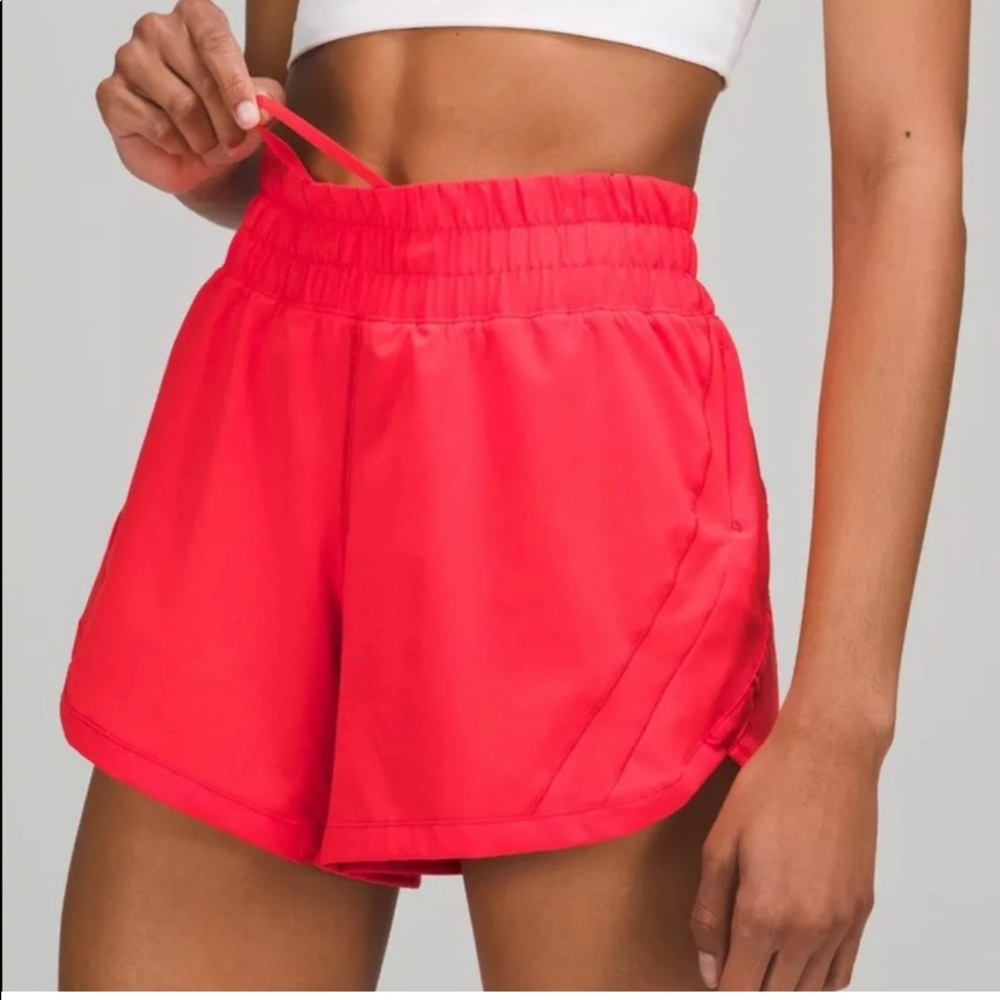 Lululemon hotty hot high rise shorts